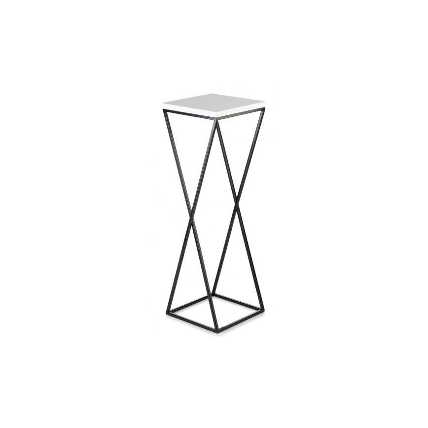 Blomställ LOFT 70x24 cm svart/vit