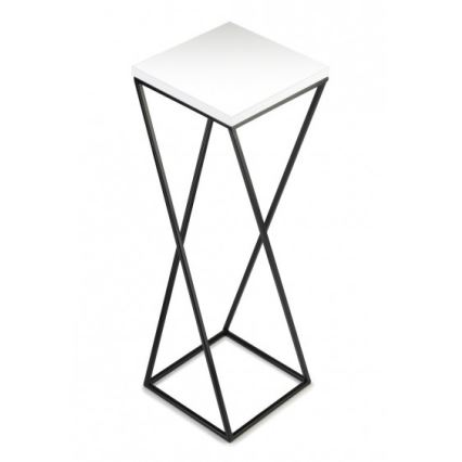 Blomställ LOFT 70x24 cm svart/vit