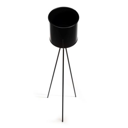 Blomställ TRIPOD 110x25 cm svart