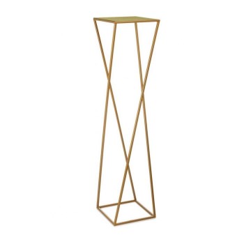 Blomsterställ 100x24 cm guld