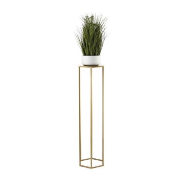 Blomsterställ 100x24 cm guld