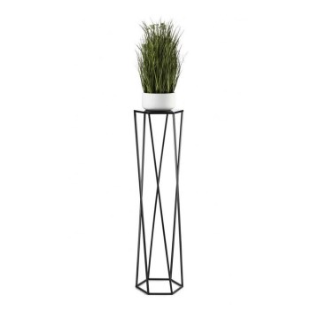 Blomsterställ 100x24 cm svart