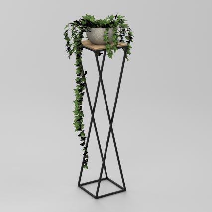 Blomsterställ 100x24 cm svart