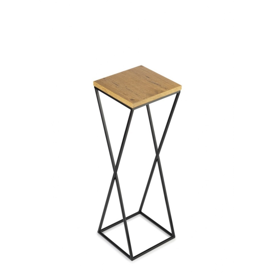 Blomsterställ 70x24 cm svart/brun