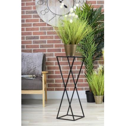 Blomsterställ 70x24 svart
