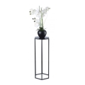 Blomsterställ 70x24 cm svart