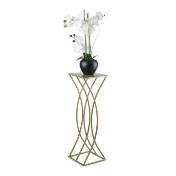 Blomsterställ 75x23 cm guld