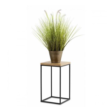 Blomsterställ BASICLOFT 40x24 svart/brun