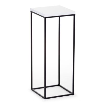 Blomsterställ BASICLOFT 60x24 svart/vit