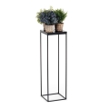 Blomsterställ BASICLOFT 80x24 svart