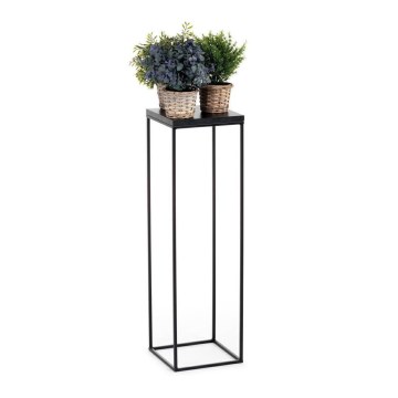 Blomsterställ BASICLOFT 80x24 svart