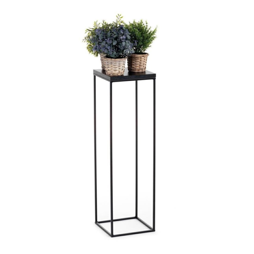 Blomsterställ BASICLOFT 80x24 svart