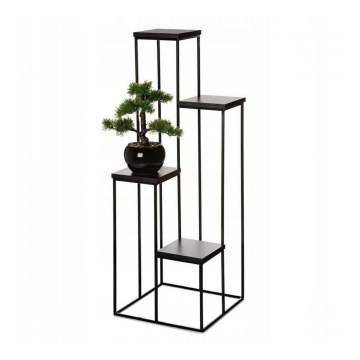 Blomsterställ KASKADA 110x40 svart