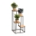 Blomsterställ KASKADA 70x34 svart/brun