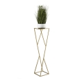 Blomsterställ LOFT 100x23,5 cm guld