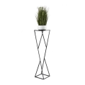 Blomsterställ LOFT 100x23,5 cm svart