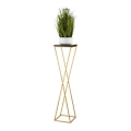 Blomsterställ LOFT 100x24 cm guld/svart