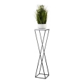 Blomsterställ LOFT 100x24 cm svart/vit