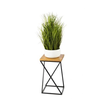 Blomsterställ LOFT 40x24 cm svart/brun