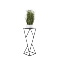 Blomsterställ LOFT 70x23,5 cm svart