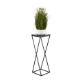 Blomsterställ LOFT 70x24 cm svart