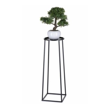 Blomsterställ LOFT 70x24 cm svart