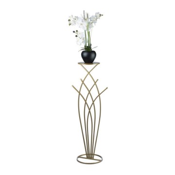 Blomsterställ SWAN 100x22,5 cm guld