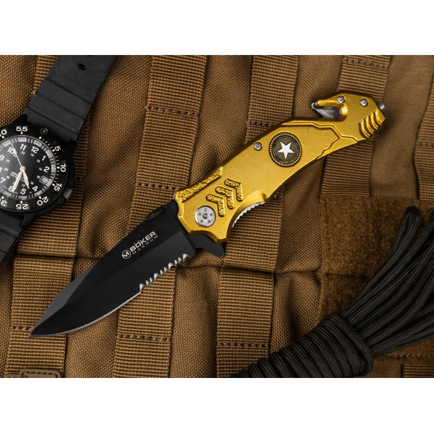Böker - Fickkniv Magnum Army Rescue 21,9 cm