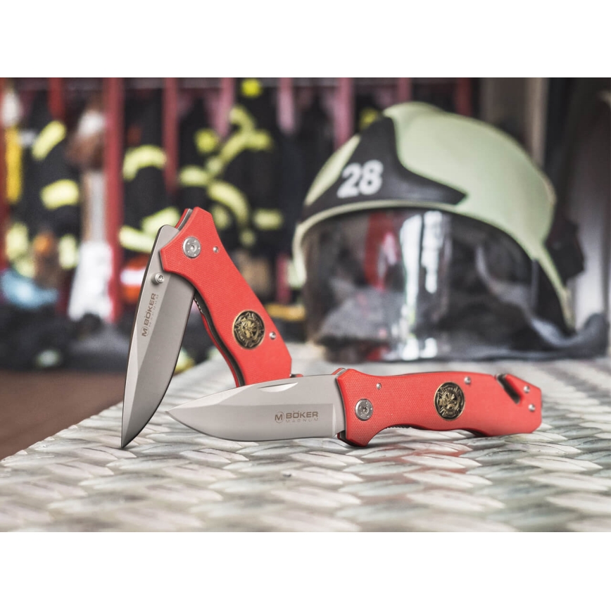 Böker - Fickkniv Magnum Fire Brigade 20,7 cm