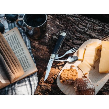 Böker - fickkniv med bestick Magnum Bon Appetite 18,7 cm pakka