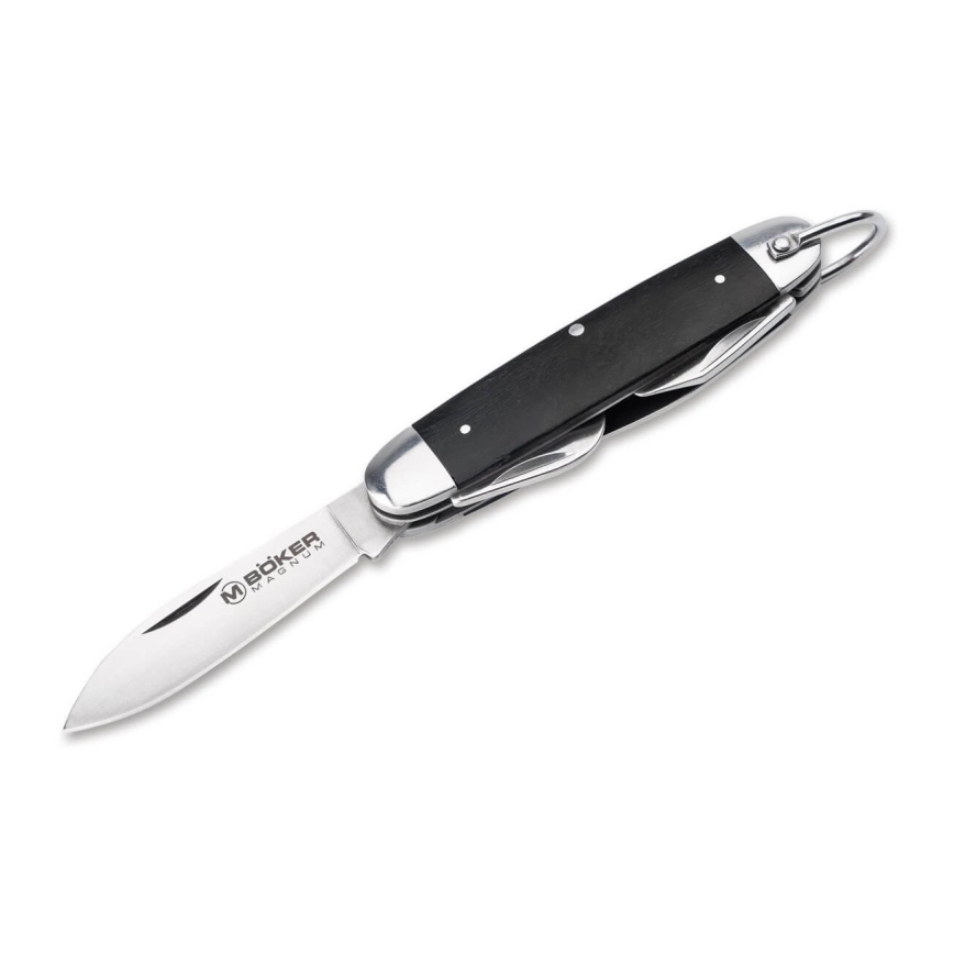 Böker - Multifunktionell fickkniv Magnum Klassisk Pocket Steel 16 cm/4 funktioner rosenträ
