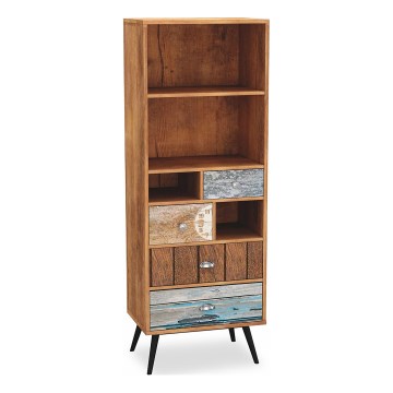 Bokhylla MEZO 180x60 cm Wotan-ek
