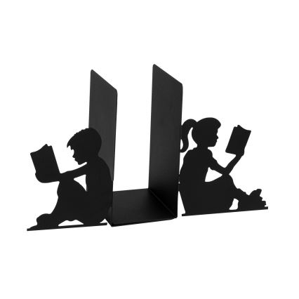 Bookstop 22x40,5 cm svart
