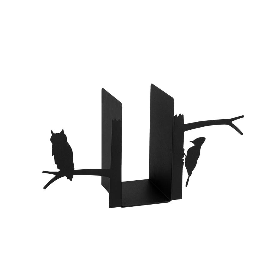 Bookstop 22x44 cm svart