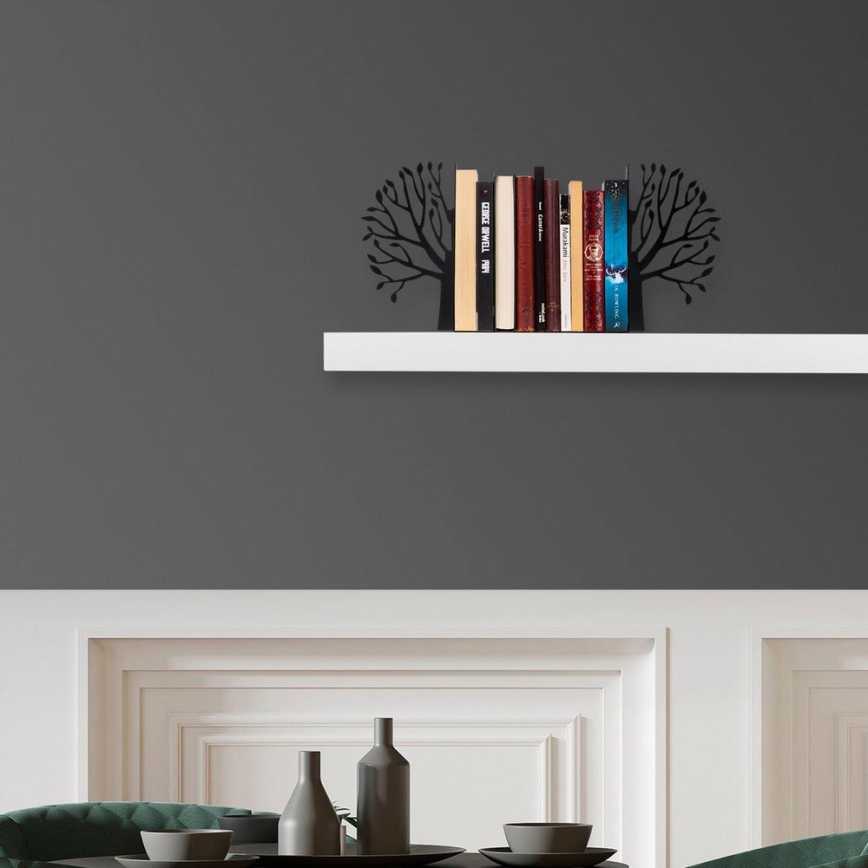 Bookstop 22x44 cm svart