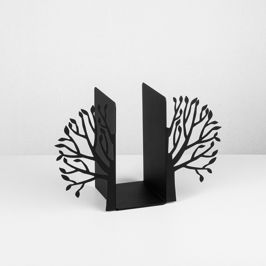Bookstop 22x44 cm svart