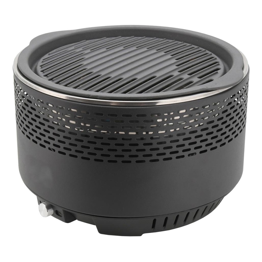 Bord kolgrill 4xAA/USB svart