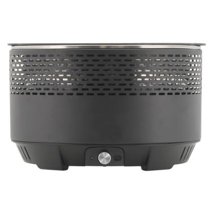 Bord kolgrill 4xAA/USB svart