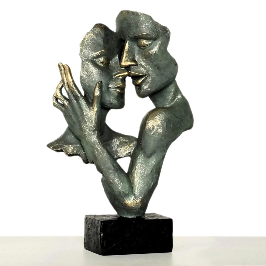 Borddekoration 31,5x9,5x19 cm harts/patina