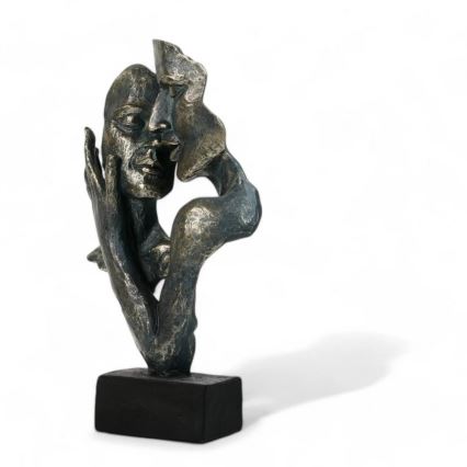 Borddekoration 31,5x9,5x19 cm harts/patina