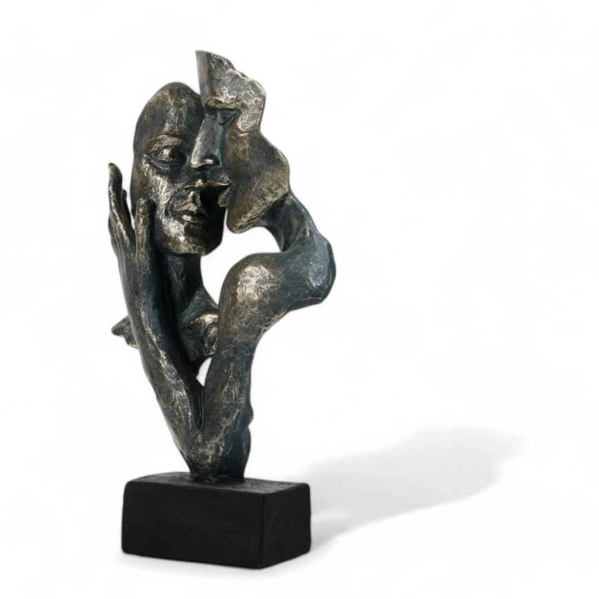Borddekoration 31,5x9,5x19 cm harts/patina