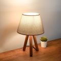 Bordlampa AYD 1xE27/40W/230V brun/beige