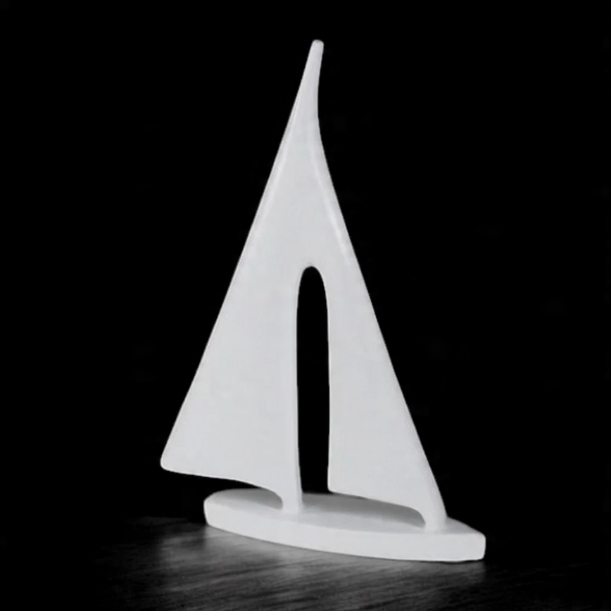 Bordsdekoration 21 cm harts/vit