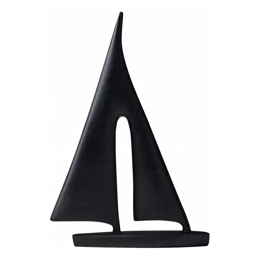 Bordsdekoration 28 cm harts/svart