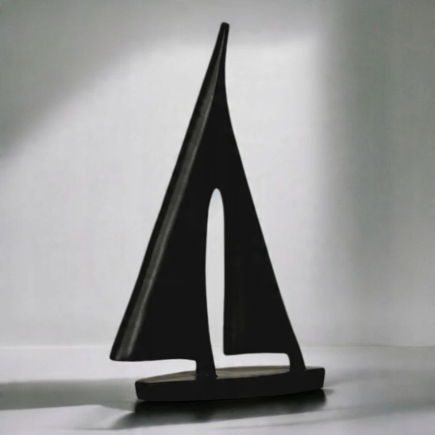 Bordsdekoration 28 cm harts/svart