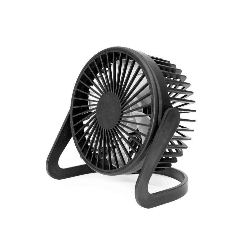 Bordsfläkt USB Ø 15 cm svart