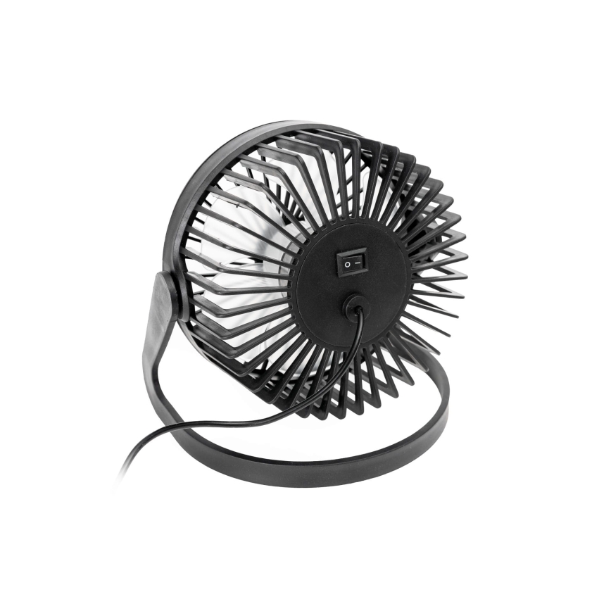 Bordsfläkt USB Ø 15 cm svart