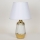 Bordslampa 1xE14/40W/230V vit/guld