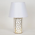 Bordslampa 1xE14/40W/230V vit/guld
