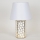Bordslampa 1xE14/40W/230V vit/guld